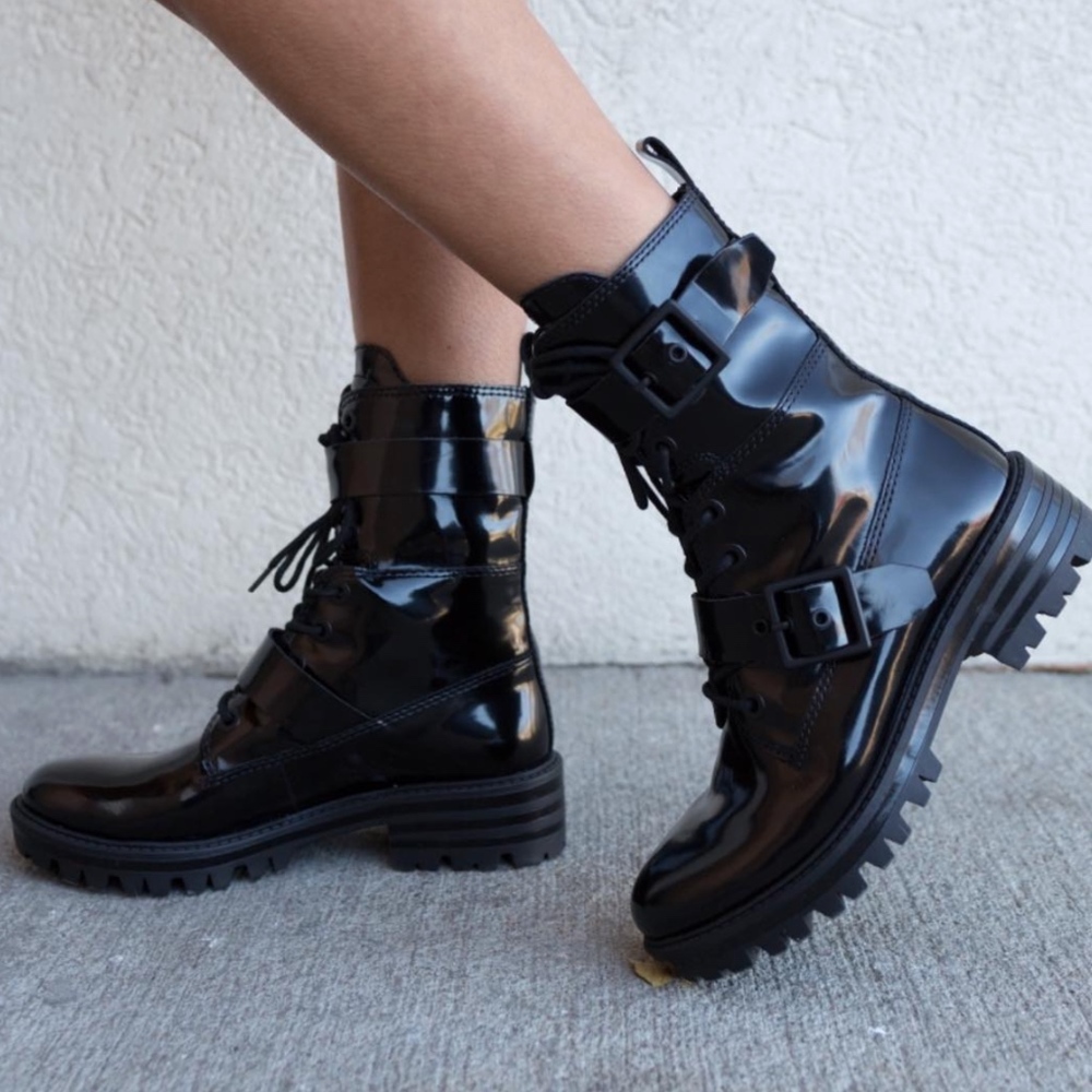 Kendall + Kylie = Combat Boots